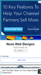 Mobile Screenshot of nanowebdesigns.com